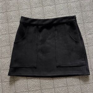 Wild Honey Black Mini Skirt. Size small